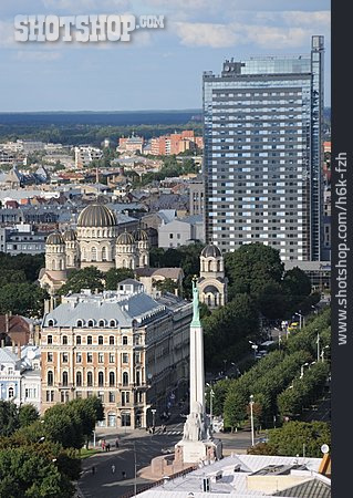 
                Stadtansicht, Riga, Freiheitsdenkmal                   