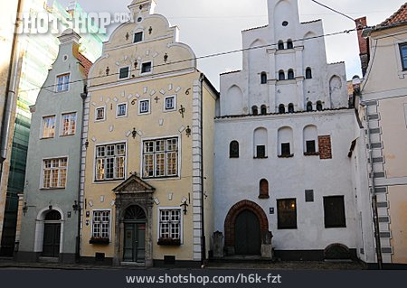 
                Riga, Gebäudeensemble, Drei Brüder                   