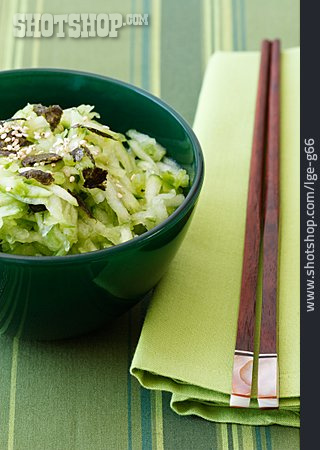 
                Asiatische Küche, Gurkensalat, Japanischer Gurkensalat                   