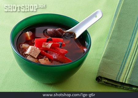 
                Asiatische Küche, Suppe, Misosuppe                   