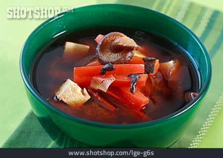 
                Asiatische Küche, Suppe, Misosuppe                   