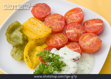 
                Vegetarische Küche, Gemüseteller                   