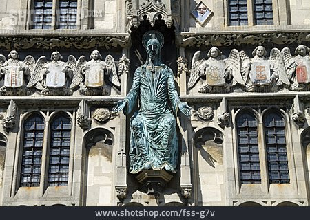 
                Skulptur, Kathedrale, Jesus, Canterbury                   
