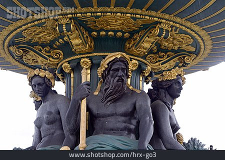
                Skulptur, Fontäne, Jardin Des Tuileries                   