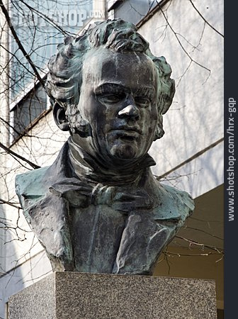 
                Denkmal, Büste, Franz Schubert                   