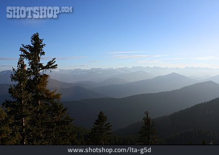 
                Gebirge, Berglandschaft, Brauneck                   