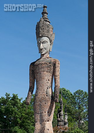 
                Statue, Thailand, Buddhistisch                   