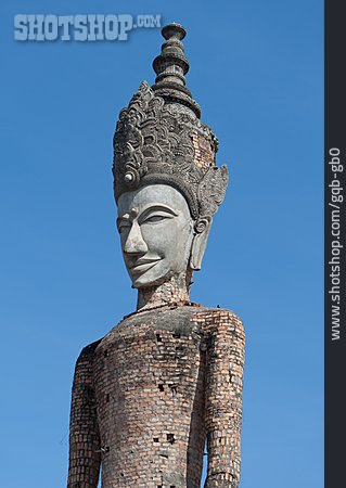 
                Statue, Thailand, Buddhistisch                   