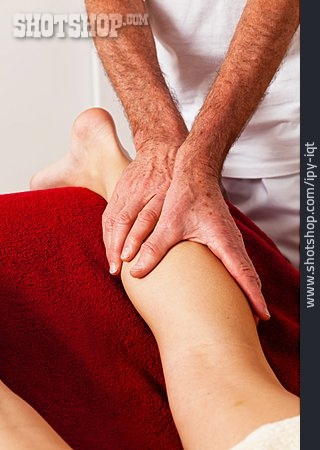 
                Massieren, Massage, Lymphdrainagetherapie                   