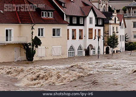 
                Hochwasser, überflutet, Steyr                   