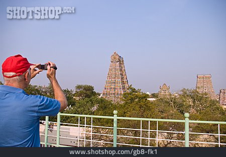 
                Gopuram, Ekambaresvara Tempel                   