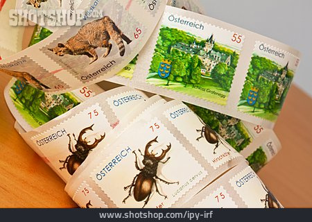 
                Briefmarke                   