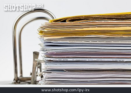 
                Aktenordner, Dokumente, Unterlagen                   