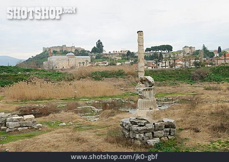 
                Ruinen, Ephesos, Tempel Der Artemis                   