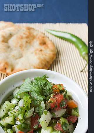 
                Indische Küche, Gurkensalat                   