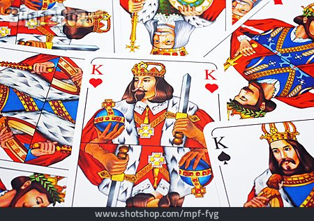 
                Spielkarte, König, Kartenspiel                   