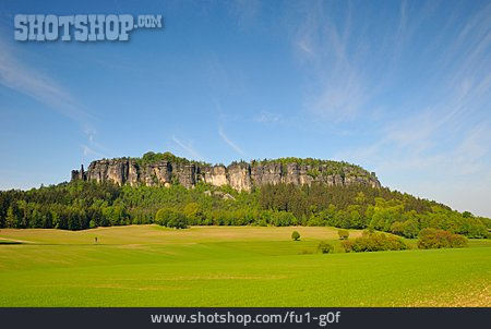 
                Mesa, Elbe Sandstone Mountains, Pfaffenstein                   