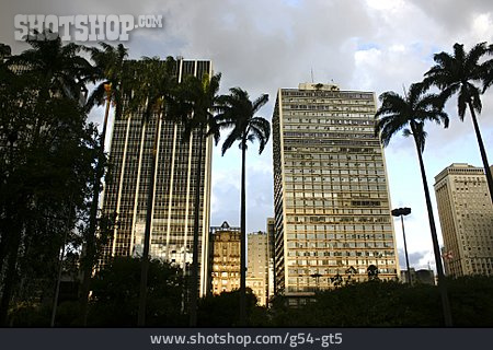 
                Bürogebäude, Hochhaus, Sao Paulo, Anhangabau                   