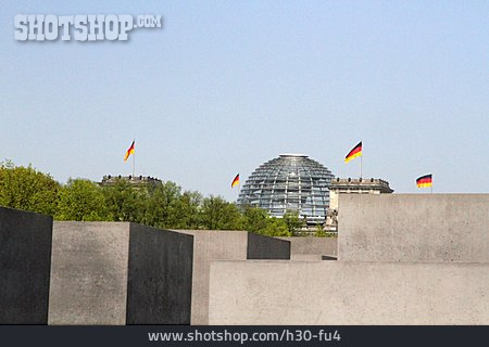 
                Reichstagskuppel, Stelenfeld, Holocaust-mahnmal                   