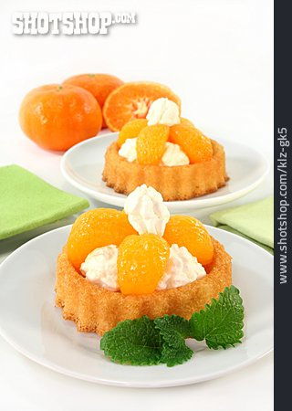 
                Obstkuchen, Mandarinentörtchen                   