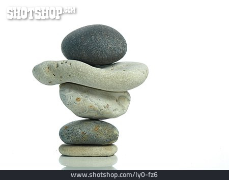
                Kieselstein, Balance, Steinstapel                   