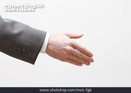 
                Hand, Handschlag, Begrüßung                   