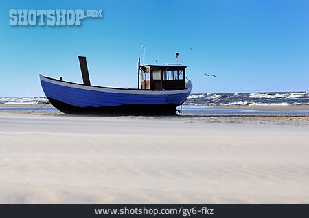
                Fischerboot, Usedom                   