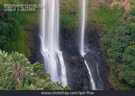 
                Wasserfall, Mauritius, Chamarel Wasserfall                   
