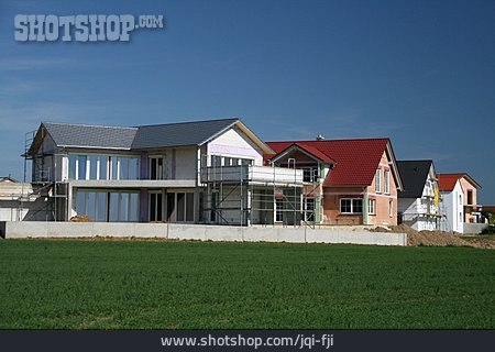 
                House, Building Construction, Real Estate, Housing Development                   