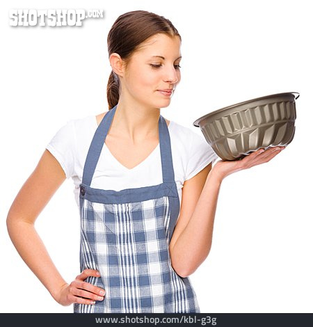 
                Young Woman, Woman, Baking, Housewife                   