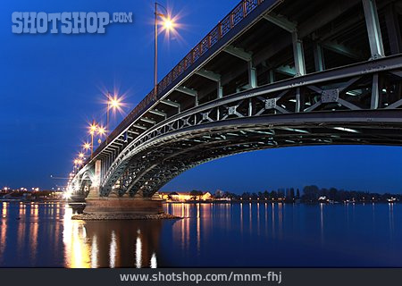 
                Brücke, Mainz, Wiesbaden, Theodor-heuss-brücke                   