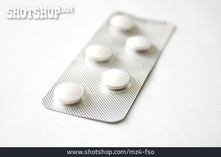 
                Medikament, Tabletten, Blisterverpackung                   