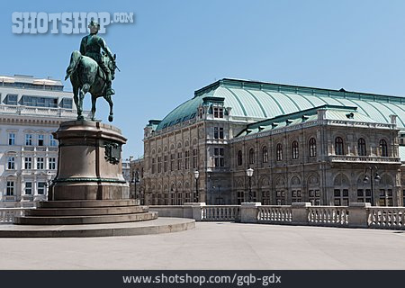 
                Wien, Reiterstandbild, Wiener Staatsoper, Wiener Philharmoniker                   