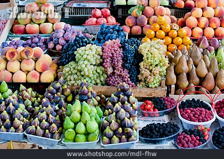
                Obst, Marktstand                   