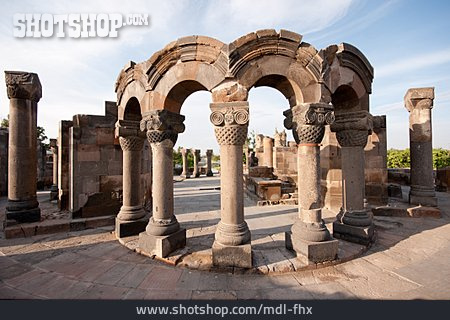 
                Armenien, Kathedrale Von Swartnoz                   