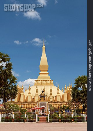 
                Tempel, Stupa, Pha That Luang                   