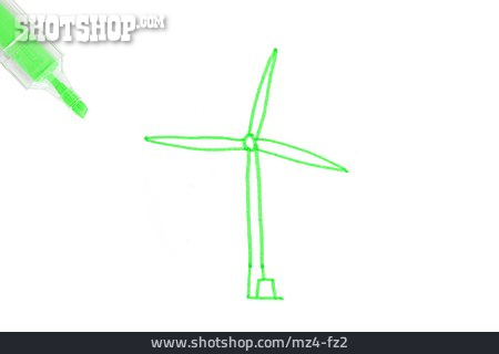 
                Windenergie, Windrad, Erneuerbare Energien                   