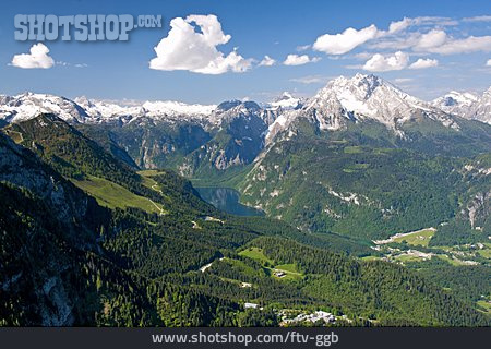 
                Berglandschaft, Berchtesgadener Alpen                   