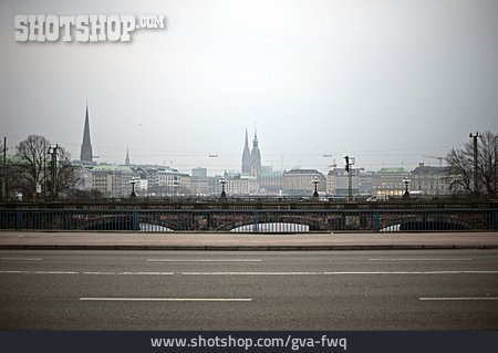 
                Hamburg, Lombardsbrücke                   