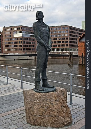 
                Denkmal, Hamburg, Klaus Störtebeker                   