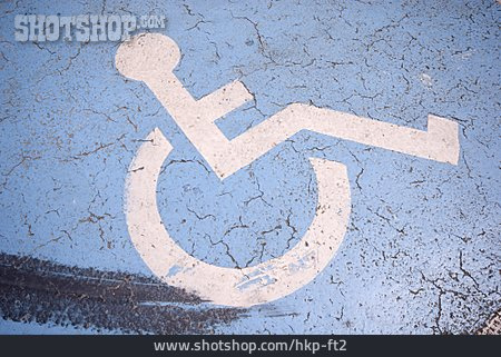 
                Piktogramm, Rollstuhl                   