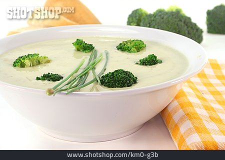 
                Suppe, Brokkolicremesuppe                   