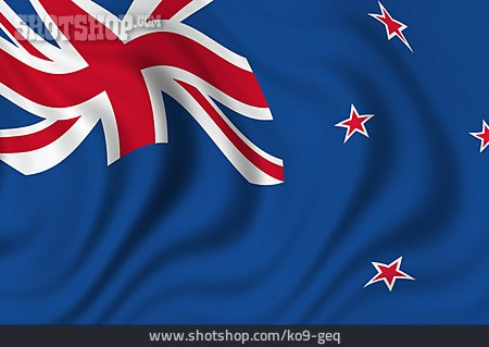 
                Neuseeland, Nationalflagge                   