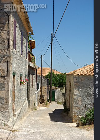 
                Dorf, Griechenland, Mouzaki                   
