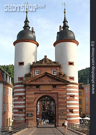 
                Heidelberg, Brückentor, Karl-theodor-brücke                   