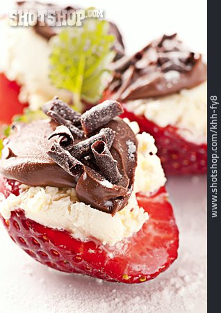 
                Dessert, Erdbeere, Italienische Küche                   