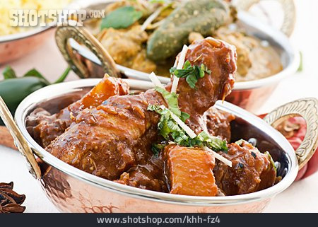 
                Hühnchen, Currygericht, Tikka Masala                   
