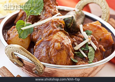 
                Hähnchenkeule, Indische Küche, Vindaloo                   
