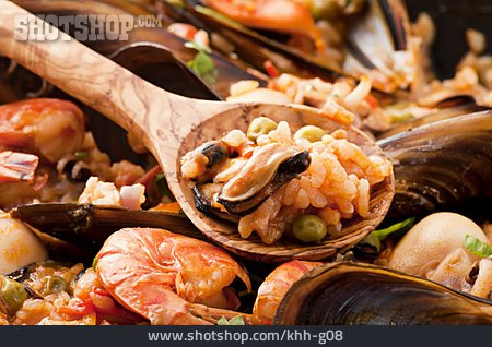 
                Meeresfrüchte, Paella, Paella De Marisco                   