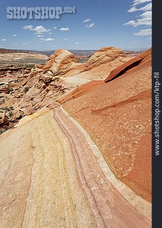 
                Arizona, Colorado Plateau, Vermilion Cliffs National Monument, Coyote Buttes                   